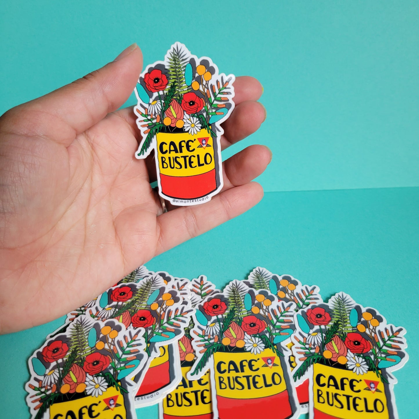 Cafe Bustelo Vinyl Sticker