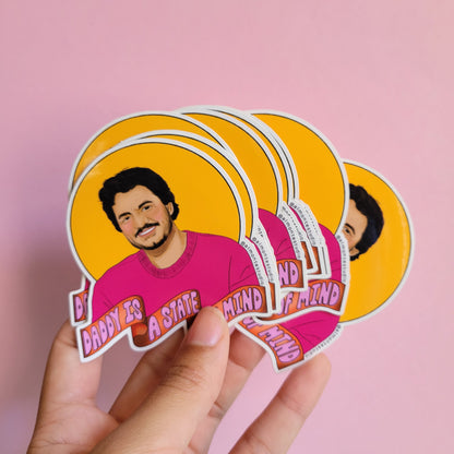 Daddy Pedro Vinyl Sticker