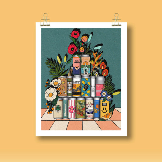 Breweries of NYC Art Print