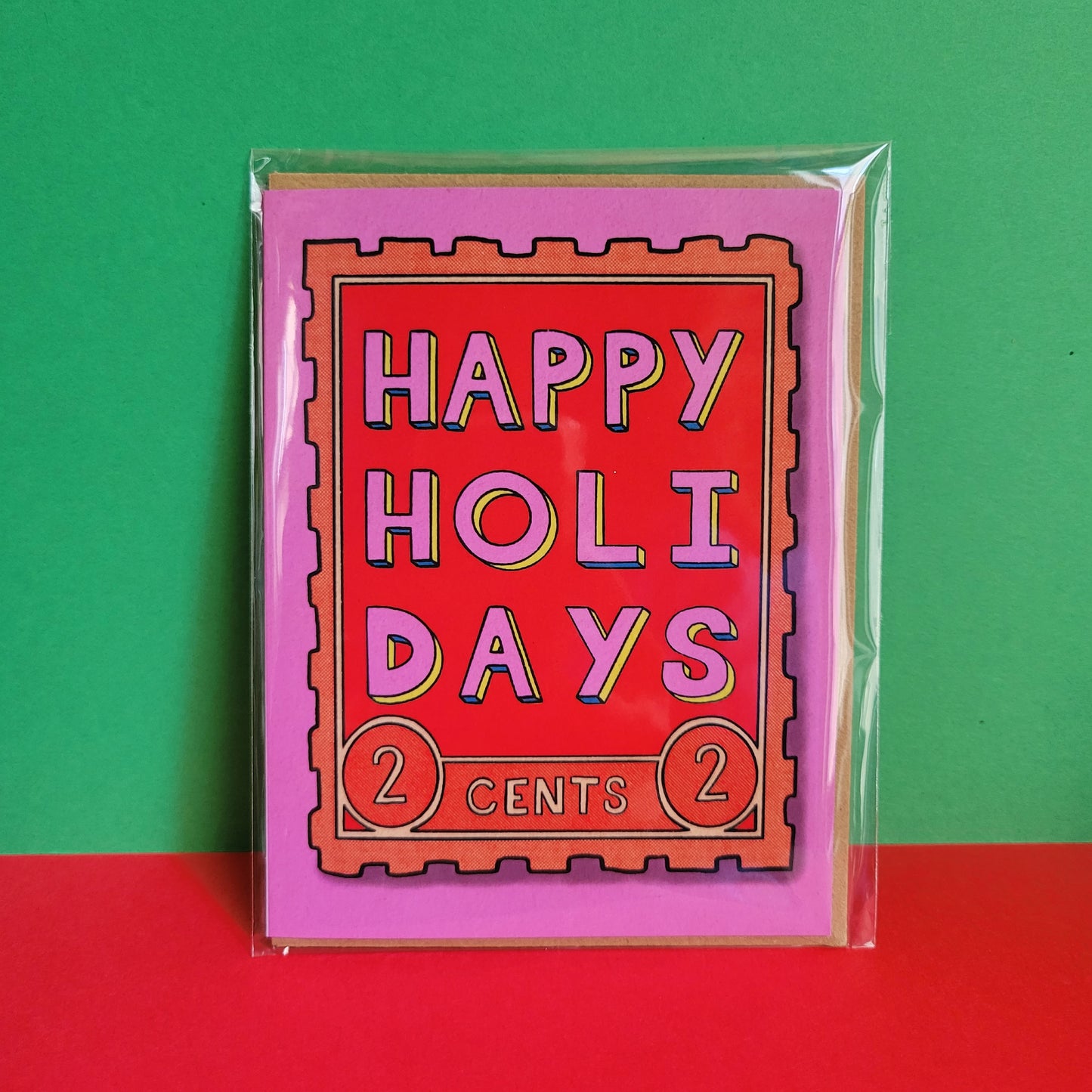 Holiday Stamp Card