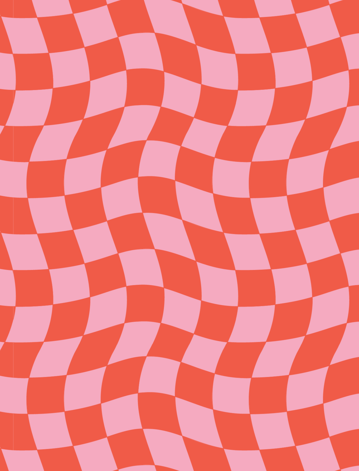 Groovy Checkered Card