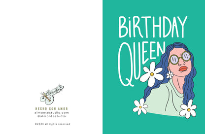 Birthday Queen Card