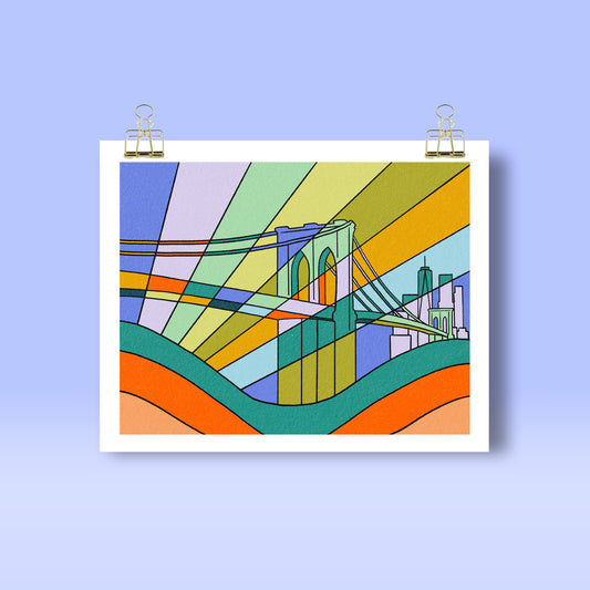 Brooklyn Bridge Art Print