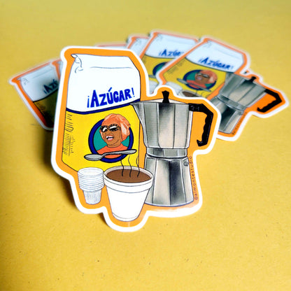 Azucar Vinyl Sticker