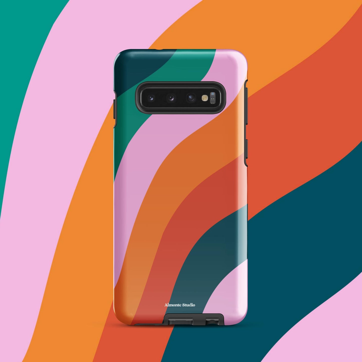 Retro Swirl Tough case for Samsung®