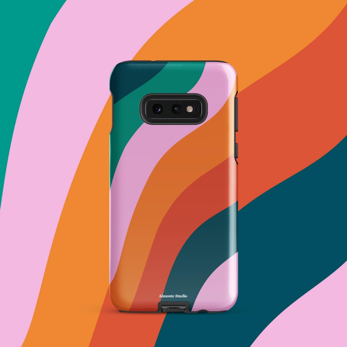 Retro Swirl Tough case for Samsung®